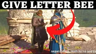 Джилл отдаёт письмо пчеловодству &laquo;Любовь к пчеловодству&raquo; AC Valhalla Bee Hive Glowcestre Mystery ...
