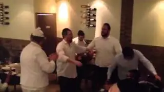 Melave Malke after slichos in Tobias