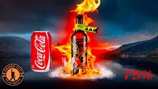 Beithir Fire (Unofficial) Worlds Strongest beer mixed with Coke. 75%abv