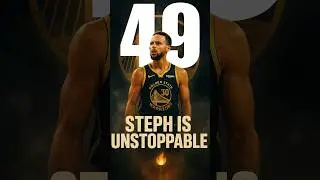 Steph Curry Drops a 49-Point MASTERPIECE! 🔥#shorts #nba