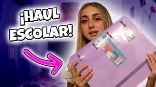 HAUL MATERIAL ESCOLAR para la VUELTA a CLASES - Silvia Sánchez