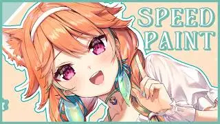 Drawing Kiara's New Outfit!【Stream Archive】
