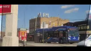 2021 New Flyer XDE40 #9554 on the Q67 bus at Fresh Pond Road Metropolitan Av