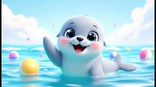 Silly Seal Song for Kids | Fun Ocean Animal Song for Toddlers | Cute Baby Seal Dance Video