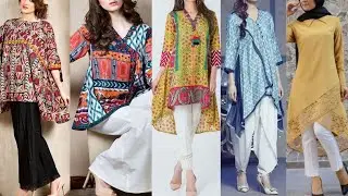 short shirts designs 2021 | Simple lawn short shirts #short shirts | MaRim's fashion world # afi