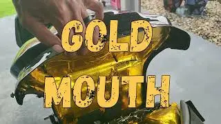 KAWASAKI NINJA ZX10R 2021 - 2025 ( GOLD WRAP AIR BOX MOD )