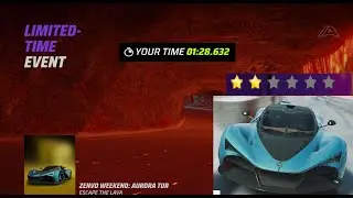 Asphalt Legends |  Zenvo Weekend: Aurora Tur - 01:28.632, Zenvo Aurora Tur  ⭐⭐ , manual
