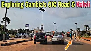 Latest OIC Road Morning Drive: Kololi Palma Rima to Senegambia | Zebra Crossings & Morning Views