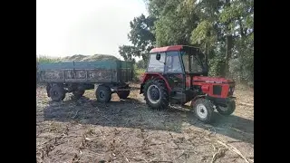 Siláže 2024 - 3x Zetor, Deutz, New holland