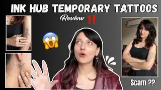 These Temporary Tattoos Went VIRAL… Are They FAKE? 🤯 Ink Hub Temporary Tattoos review ‼️