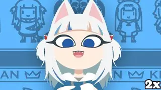 Ankha dance but cat shark 2x