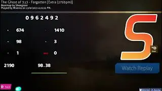 osu!mania - Forgotten (275bpm) +SD 962K
