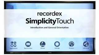 SimplicityTouch HomeScreen Basics and Bundled Applications