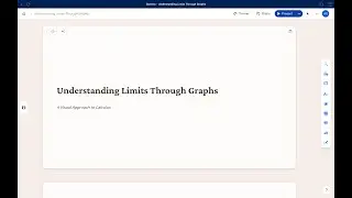 Intro to Calculus: A Graphical Approach to Limits