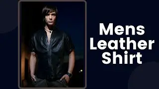Mens Leather Shirt | Leather baba