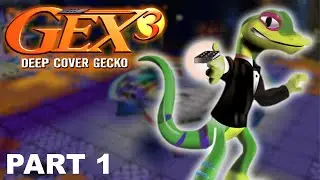 Gex 3 Deep Cover Gecko | Gameplay | Playthrough (HD) - Part 1