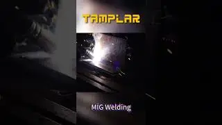 3mm plate MIG welding test in progress, OEM welding machine factory welcomes consultation.