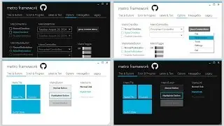 How To Use Metro Framework Metro Style Manager