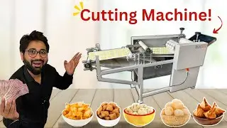 Chorafali Cutting Machine || Panipuri Cutting Machine || #panipurimachine #viral #trending #business