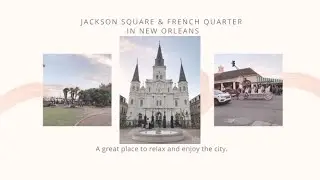 #80. Jackson Square and French Quarter in New Orleans During Covid 19