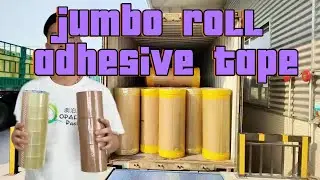 Jumbo roll adhesive tape converter,jumbo roll adhesive tape,jumbo bopp tape roll