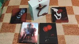 Stephen King's It Chapter Two HdZeta Silver Label FullSlip Steelbook One Click Unboxing Review en