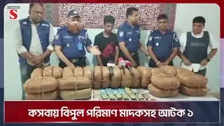 কসবায় বিপুল পরিমাণ মাদকসহ আটক ১ | Kasba | Channel S News