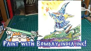 Paint with Bombay India Ink
