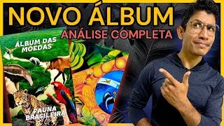 ÁLBUM DE MOEDAS - MOEDAS DA FAUNA BRASILEIRA #2024 #viral #brasil #coin #curiosidades #money