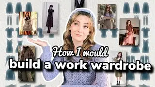 How I would build a work wardrobe for a 9-5 | office capsule wardrobe planning