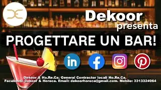 COME PROGETTARE UN BAR BELLO ED EFFICIENTE!