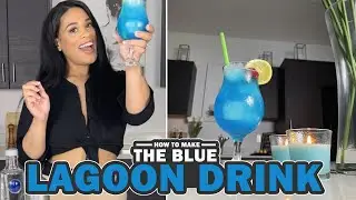 How To Make Blue Lagoon Cocktail At Home 🍸💖