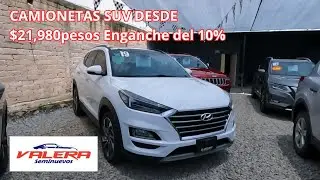CAMIONETAS SUV DESDE $21,980PESOS SEMINUEVOS VALERA ZAPOPAN JALISCO