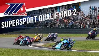 🏁 Вторая квалификационная гонка Motovation Supersport на автодроме New Jersey Motorsports Park, 2...