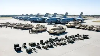 Iran Shocked! US Sends Thousands of Tons of Military Equipment to the Middle East