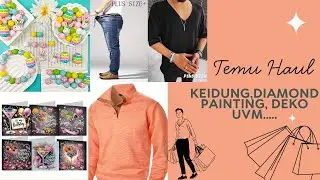 XL Temu Haul  Klamotten,Diamond Painting, Deko uvm