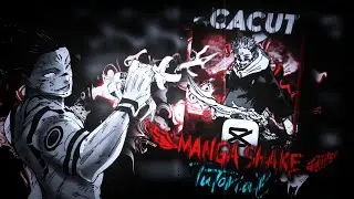 Capcut HARD Manga Shake TUTORIAL 🔥 | Agreesive #capcut #shake #tutorial