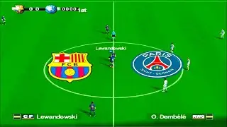 Winning Eleven 2025 - Barcelona VS PSG I PS 2