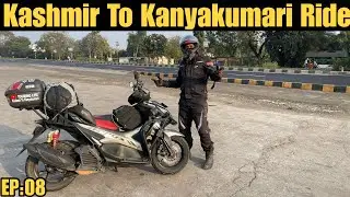  🚀 Kashmir to Kanyakumari on Scooter | Jhansi #touringlife #k2kride 