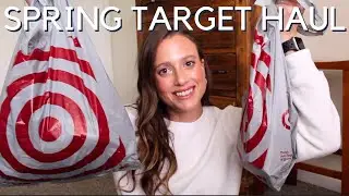 WARDROBE REFRESH! THERE ARE SOME GREAT FINDS & SOME DUDS.. SPRING TARGET HAUL | FROM HEM TO STEM