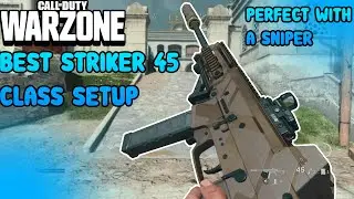 BEST STRIKER 45 CLASS SETUP  *ITS GOOD AT EVERYTHING* Modern Warfare Warzone