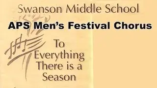 2014 Swanson Middle School Chorus Concert - Wimoweh (The Lion Sleeps Tonight)