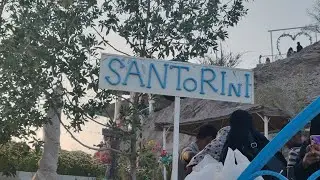 Santorini in UAE🩵🤍 #santorini fujairah #santorini #mini santorini in fujairah