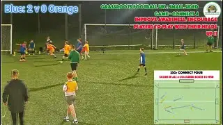 Grassroots Football Drill: Small-Sided Game &ldquo;Connect Four&rdquo; to Develop Space Awareness