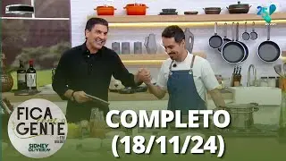 Fica com a Gente: Rigatoni ao molho arrabiata; Torta de uva e mais (18/11/24) | Completo