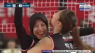 Red Sparks vs IBK Altos ROUND 1 2023 (Pertandingan pertama megawati di V-league langsung MVP )