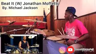Michael Jackson - Beat It (DRUM COVER) W/ Jonathan “Sugarfoot” Moffett