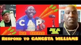 ICE GIZZLE respond to TERRENCE GANGSTA WILLIAMS  (CAP VIDEO) GANGSTA DID WHAT!!OMG!!