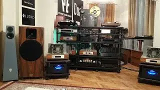 &Pi;&iota;&kappa;ά&pi;  PERPETUUM EBNER PE 6060  Ortofon 2M BLACK.Phono stage RESTEK AUDIO EMAS, FFION 