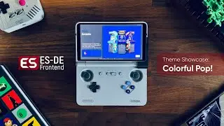 ES-DE Theme Showcase: Colorful Pop!